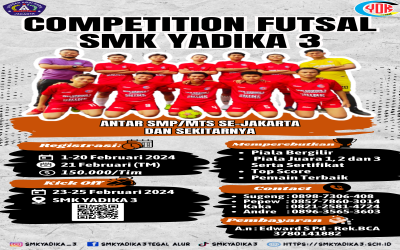 Competition Futsal SMK Yadika 3